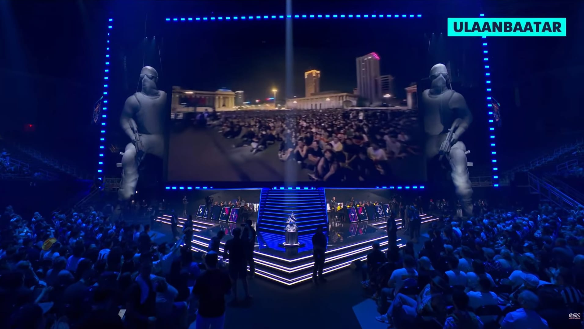 Blast Austin Major 2025 Live from Ulaanbaatar /image from Broadcast/